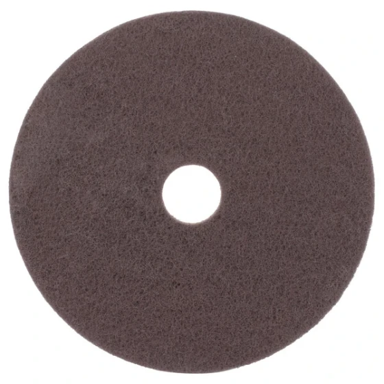 Scrubble by ACS 71-20 20" Brown Stripping Floor Pad - Type 71 - 5/Case