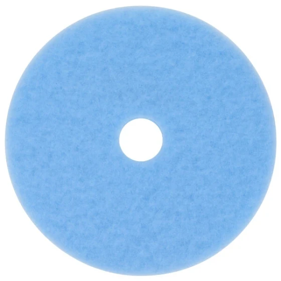 3M 3050 Hi-Performance 21" Sky Blue Burnishing Floor Pad - 5/Case