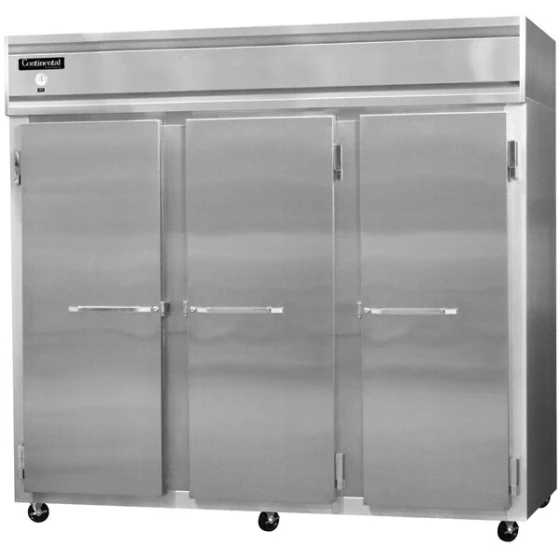 Continental Refrigerator 3FEN 85 1/2" Solid Door Extra Wide Reach-In Freezer
