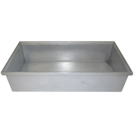 Bon Chef EZ-13-3 EZ Fit Smart Bowl Pewter-Glo 1/3 Size - 3" Deep