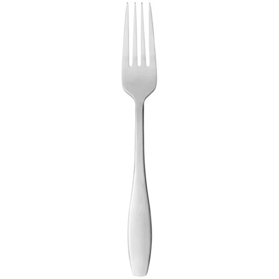 Libbey 318 038 Cresswell 7 1/4" 18/0 Stainless Steel Heavy Weight Salad Fork - 36/Case