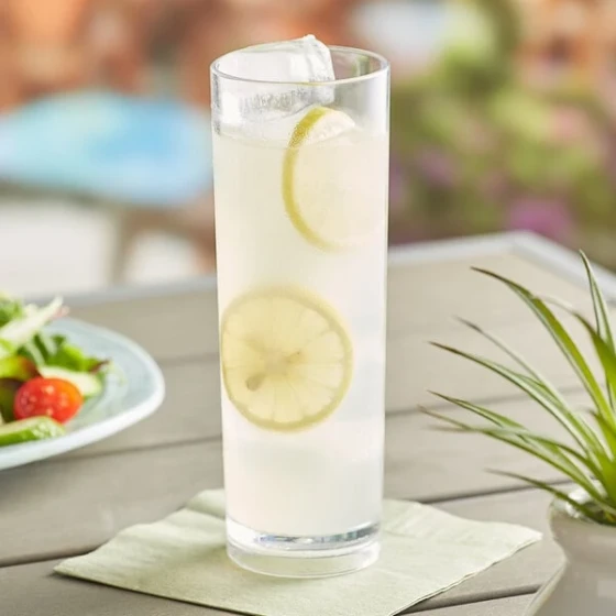 Choice 13 oz. Customizable SAN Plastic Tom Collins Glass - 24/Case