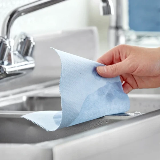 Tork 2-Ply Single Fold Blue Windshield Paper Towel H22 - 2,240/Case