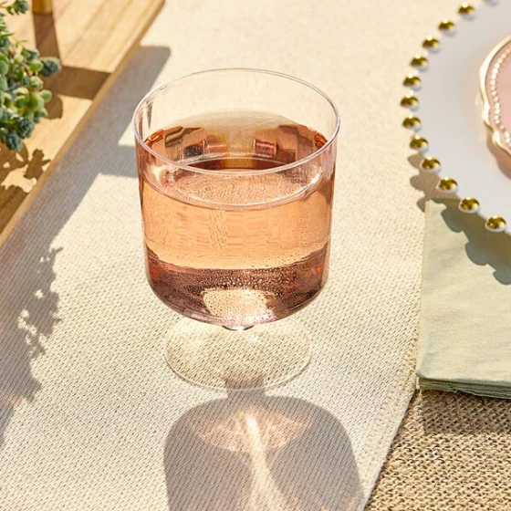 Visions 5 oz. 1-Piece Clear Plastic Wine Cup - 240/Case