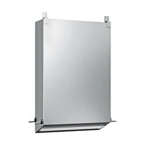 American Specialties, Inc. Traditional 10-0439 Stainless Steel Recessed Paper Towel Dispenser with Concealed Body
