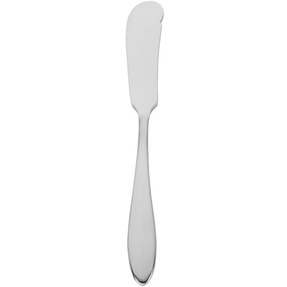 Walco Idol from Steelite International WL0110 6 7/8" 18/0 Stainless Steel Heavy Weight Butter Spreader - 12/Case