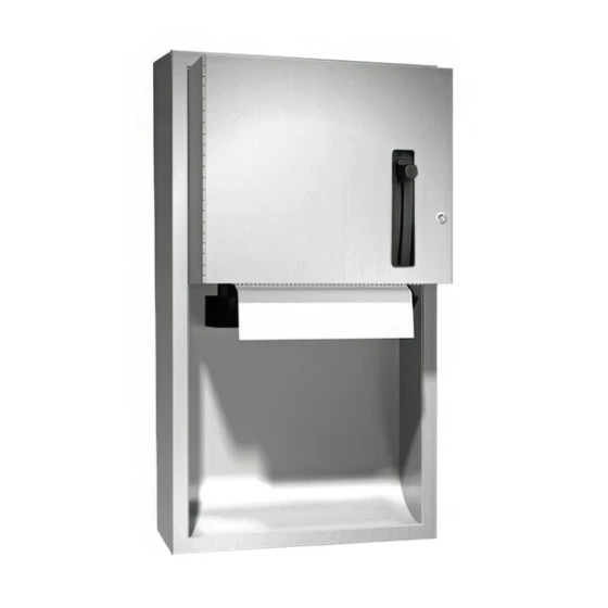 American Specialties, Inc. Traditional 10-045224-9 Surface-Mounted Manual Roll Paper Towel Dispenser