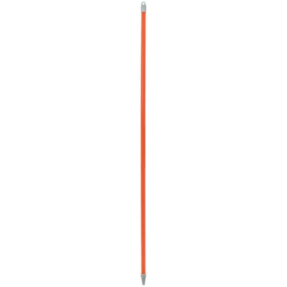 Carlisle Sparta 40225EC24 60" Orange Threaded Fiberglass Broom / Squeegee Handle