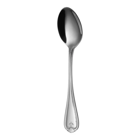 Sola the Netherlands Symphony 4 5/16" 18/10 Stainless Steel Extra Heavy Weight Demitasse Spoon - 12/Case