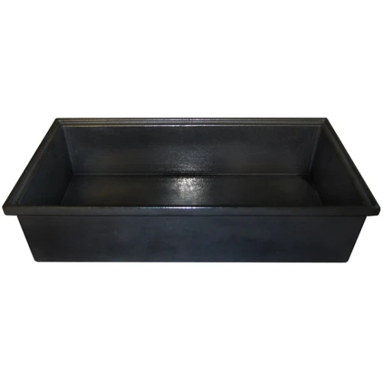 Bon Chef EZ-13-3BLK EZ Fit Smart Bowl Black Sandstone Finish 1/3 Size - 3" Deep
