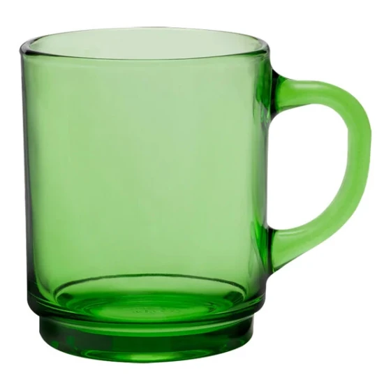 Duralex Versailles 8.75 oz. Stackable Green Mug - 72/Case