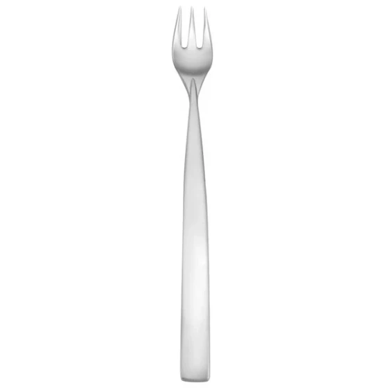 Oneida Stiletto by 1880 Hospitality 2972FOYF 6" 18/10 Stainless Steel Extra Heavy Weight Oyster / Cocktail Fork - 36/Case