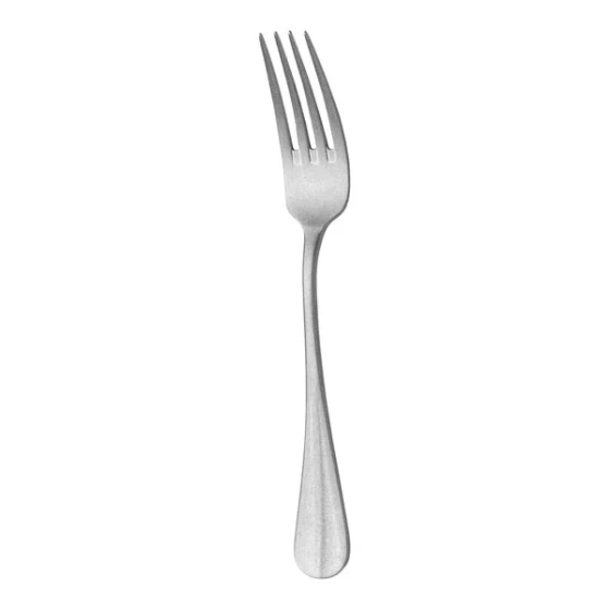 Sola the Netherlands Baguette Vintage 8" 18/10 Stainless Steel Extra Heavy Weight Dinner Fork - 12/Case