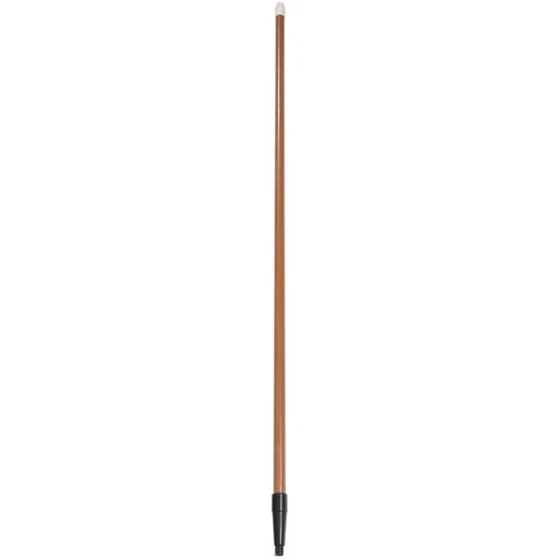 Carlisle Sparta 4022001 60" Brown Tapered / Threaded Fiberglass Broom / Squeegee Handle