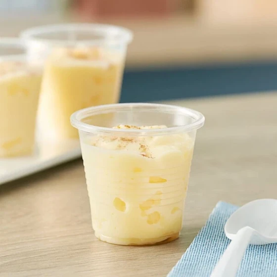 Choice 3.5 oz. Translucent Thin Wall Plastic Cold Cup - 100/Pack