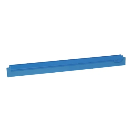 Vikan 77333 19 11/16" Blue Ultra-Hygienic Squeegee Blade for 77133 and 77233