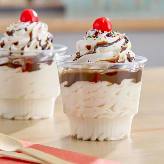 Solo SD12 12 oz. Clear Sundae Cup - 1,000/Case