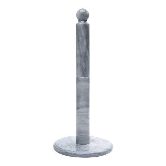 Ironwood 12 1/2" x 5 1/2" White Marble Paper Towel Holder