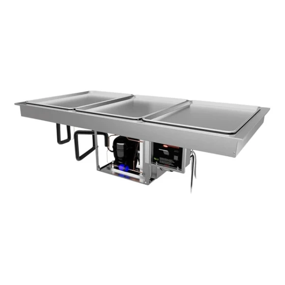 Hatco FTBP-2 39" Two Pan Drop-In Frost Top - 120V