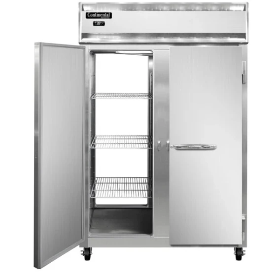 Continental Refrigerator 2R-N-PT 52" Solid Door Pass-Through Refrigerator