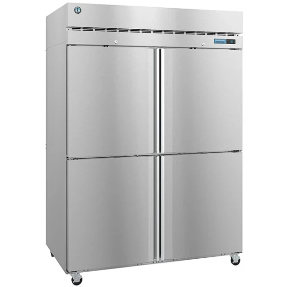 Hoshizaki PT2A-HS-HS 55" Half Solid Door Pass-Through Refrigerator