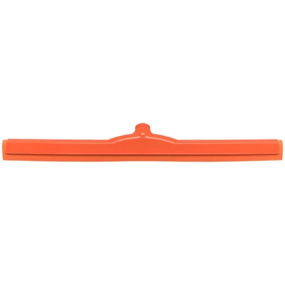 Carlisle Sparta 4156824 24" Orange Double Foam Rubber Floor Squeegee with Plastic Frame