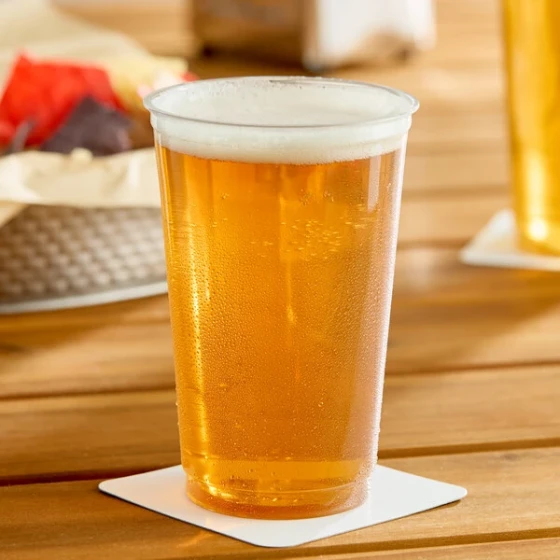 Solo Ultra Clear™ TN20 20 oz. Clear Straight Wall PET Plastic Cold Cup - 1,000/Case