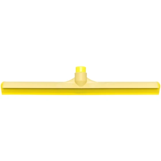 Carlisle Sparta 3656704 20" Yellow Single Blade Rubber Floor Squeegee with Plastic Frame