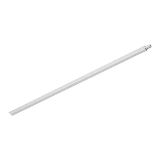 Carlisle Flo-Pac 4116500 54" White Threaded Plastic Broom / Squeegee Handle