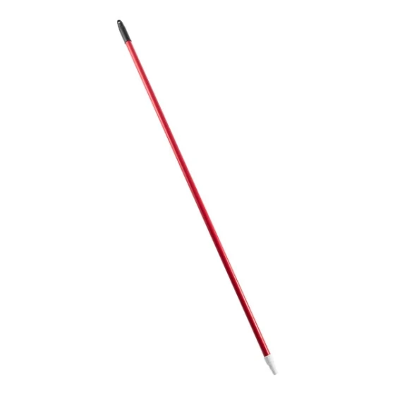 Carlisle Sparta 4022705 60" Red Threaded Fiberglass Broom / Squeegee Handle with Flex Tip