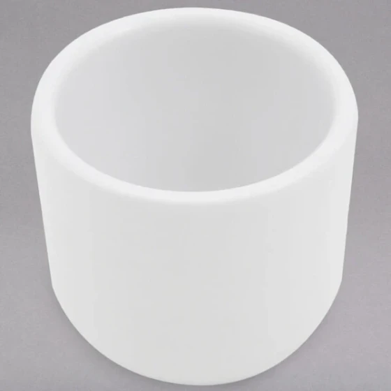 Elite Global Solutions JW275 Zen 4 oz. White Round Melamine Sauce Cup - 6/Case