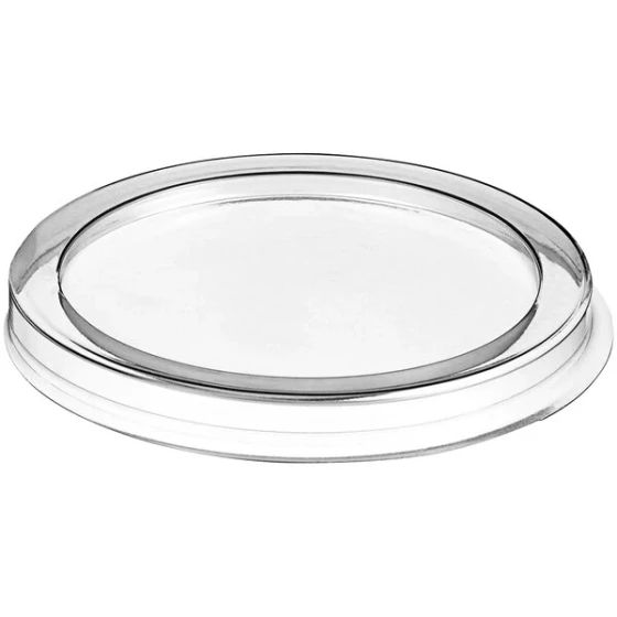 Solia PET Plastic Lid for 5 oz. Bamboo Fiber Cup - 1,000/Case