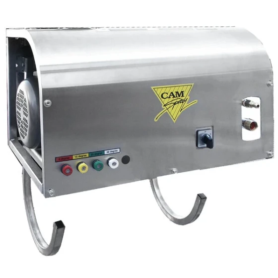 Cam Spray 3000WM/SS Deluxe Wall Mount Cold Water Pressure Washer - 3000 PSI; 4.0 GPM
