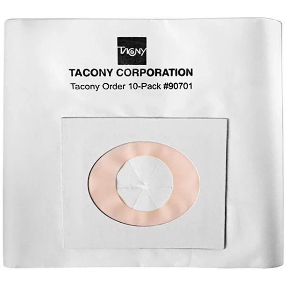 Tornado 90701 Paper Filter Bags for 93030 Wide Area Vacuum - 10/Pack