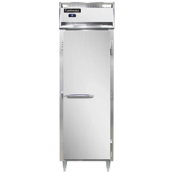 Continental D1RNPT 26" Solid Door Pass-Through Refrigerator