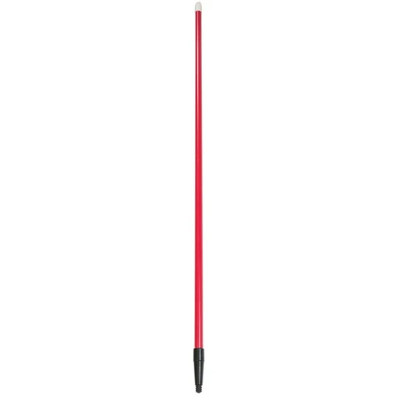 Carlisle Sparta 4022005 60" Red Tapered / Threaded Fiberglass Broom / Squeegee Handle