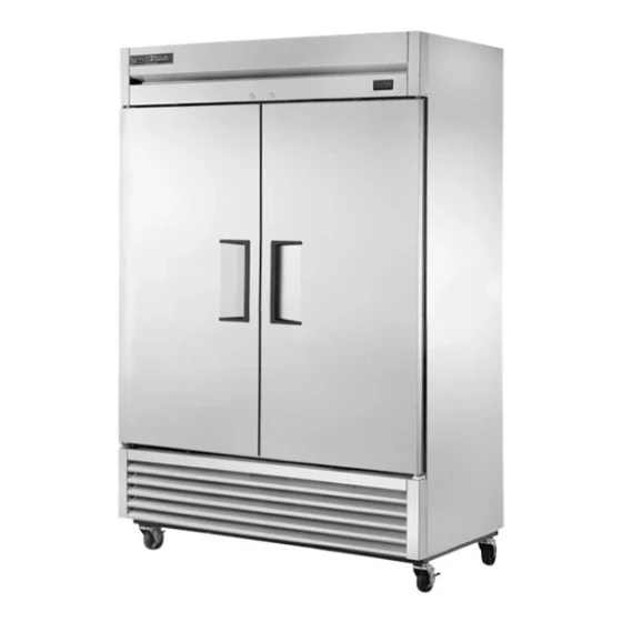 True T-49F-FLX-HC 54 1/8" Bottom Mounted Solid Door Reach-In Convertible Refrigerator / Freezer