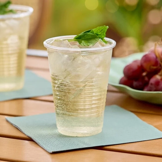 Choice 7 oz. Translucent Thin Wall Plastic Cold Cup - 2,500/Case