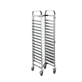 Jiwins 15pcs 1/1 GN pans 15-tiers Nesting Trolley