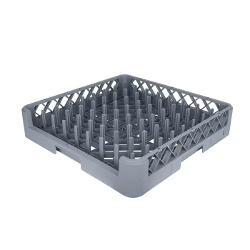 Vague 64-Compartent Open Plate & Tray Rack