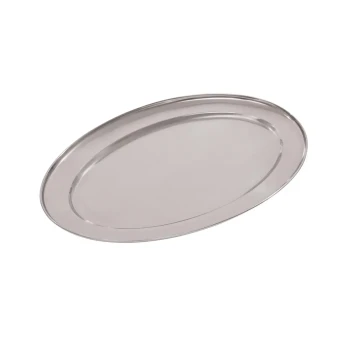 Stainless Steel Buffet Oval Tray