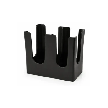 Vague Plastic Two-Compartment Cup Holder 20 x 22 x 12 cm
