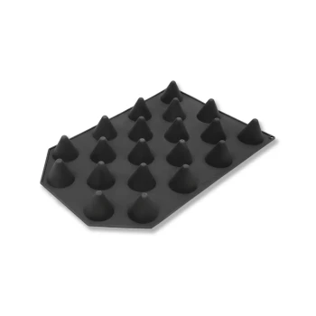 Silicolife Professional Silicone Conic Shape Muffin & Cookie Mold