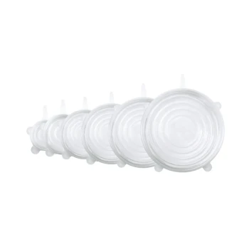 Silicolife 6 Pieces Silicone Stretch Lids Set