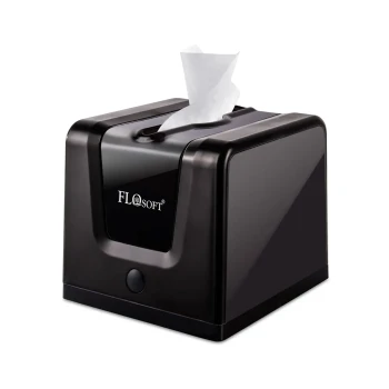 Flosoft Modern Black Napkin Holder 100 Sheets