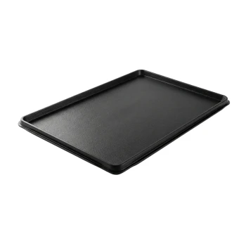 Vague 1/1 Meal Tray 38 x 27 x 1.5 cm Black