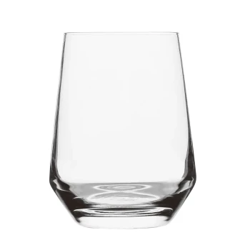 Deli Curved Glass Tumbler 390 ml 6 Pieces Set