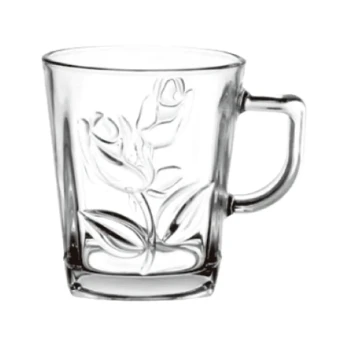 LX Glass Tea Cup 268 ml 6 Pieces Set