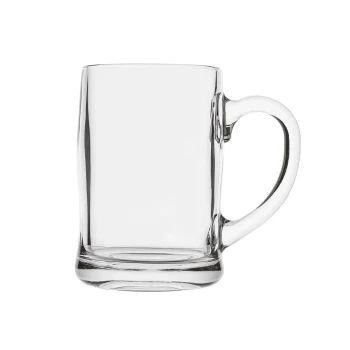 Deli Glass Beer Mug 380 ml 6 Pieces Set - H11.85 cm