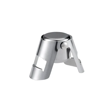 Jiwins Stainless Steel Champagne Bottle Stopper 5.5 x 4.1 x 3.8 cm